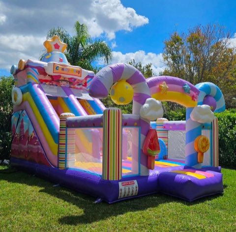 Candy Land Bounce House Combo rental