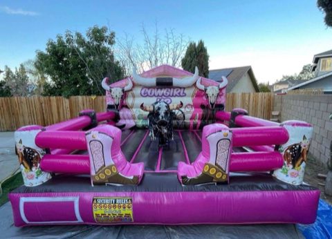 Cowgirl Up Pink Mechanical Bull rental