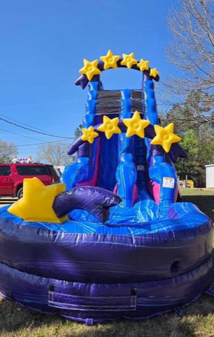 Blue Star Waterslide rental