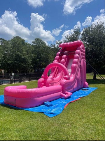 Pink Waterslide rental