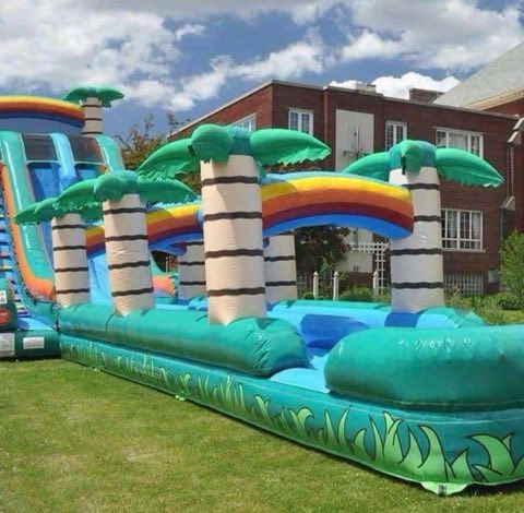 Tropical Green Waterslide Slip N Slide rental